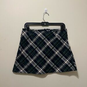 Altard state plaid mini skirt